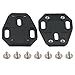 3 Hole for Bike Pedal Base Plate for Road Cycling, Nylon Fiber Pedal with High Strength and Shock Resistance, Lightweight for Durable Pedal Compatible