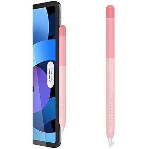 Delidigi Pencil Case Compatible with Apple Pencil Pro and Apple Pencil 2nd Generation Case, Gradient Color Case Sleeve Silicone Cover Accessories for Apple Pencil Cover