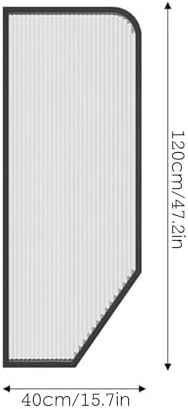 Hygienic Frosted Glass Urinal Divider for Public Restrooms – Privacy & Safety Solutions for Hotels Schools Shopping Malls & High-Traffic Areas