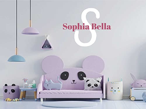 Vinilo Decorativo Personalizado para Pared con Nombre