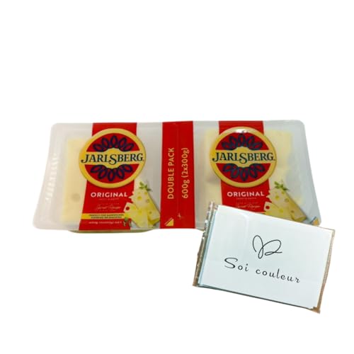 ヤールスバーグ スライスチーズ 300g×2 大容量 セミハード ノルウェー 国民的チーズ Soicouluer限定ポケットティッシュのサムネイル