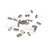 49S Crystal Oscillator 32.768MHz 20pcs - 32.768Mhz 49S Type DIP HC-49S Quartz Crystal Resonator, 20pF Load Capacitance, Full Pitch, for Electronics DIY, Clock Circuits