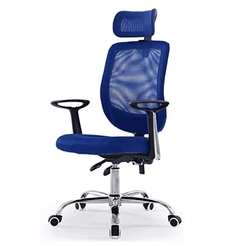 PAASHE Silla de Oficina Cómoda Silla de Escritorio con Respaldo Alto Silla de computadora ergonómicamente Ajustable Sillas de gestión de Malla Transpirable