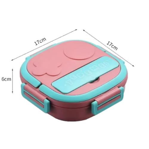 Lancheira Infantil Marmita Termica com Talheres Lanche Lancheira Escolar Passeio Crianças Bebês + Co