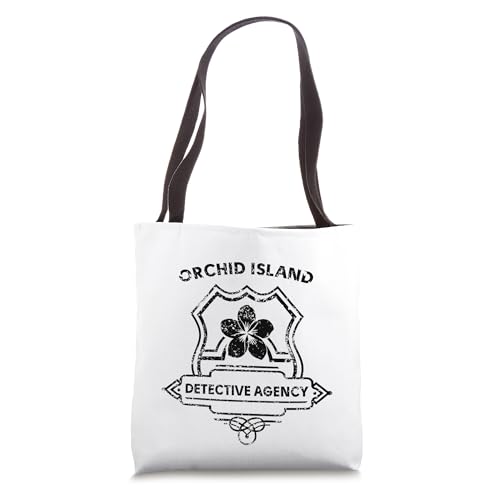 Bolso tote de la Agencia de Detectives de Orchid Island de June's Journey miniatura 1