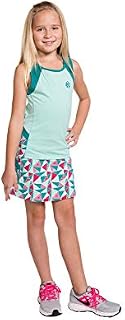 Street Tennis Club Girls Tennis & Golf Tank and Skirt Set with Built