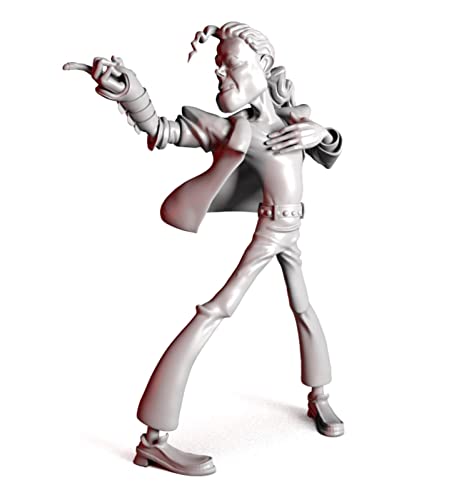 Figurine résine Jackson brute à assembler pour créer votre propre modèle
