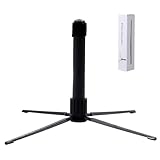 Wezalget Flötenständer,4-Beiniger Faltbarer Tragbarer Instrumentenhalter Mit Metallbasis - Flöten Nachtständer | Für Reisen Zuhause Outdoor Türbereich Halloween Feiertag Geburtstagsfeier Familie