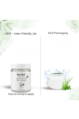 Image of Cold Pressed Aloe Vera Gel For Face with Pure Aloe Vera & Vitamin E for Skin and Hair- Paraben & Sulfate Free