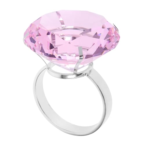 Bague de fiançailles artificielle de 8 cm pour anniversaire romantique