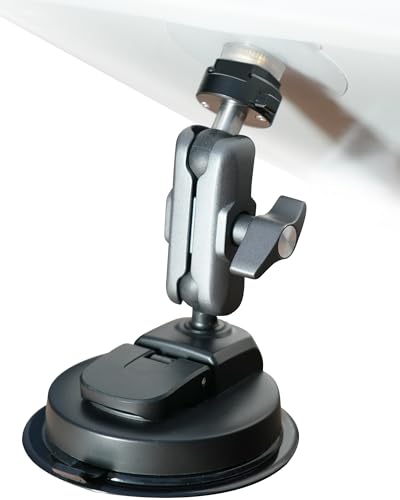 ORLNK D1 for Starlink Mini Dash Mount Heavy Duty Suction Cup Starlink Mini Accessories Quick Release Stable Driving Stand for Car Truck and SUV Dash | Designed for Dashboard Only