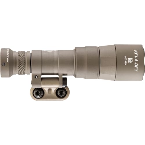Image of SureFire Weaponlight LED - M340DFT-TN-PRO Up to 650 Lumens & 95,000 Candela | M340DFT-TN-PRO Mini Scout Light Pro Dual Fuel Turbo Beam LED w / Click Tailcap Switch - Mil-Spec Hard Anodized IPX7 - Tan