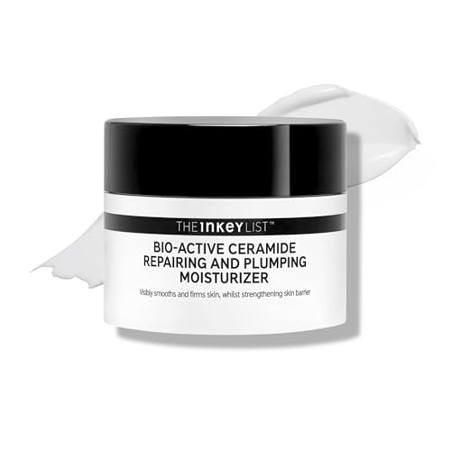 The INKEY List Bio-Active Ceramide Moisturiser 1.7fl oz/50ml, Anti-Ageing Skincare, 24-Hour Hydration Cream, Vegan Friendly, Suitable For All Skin Types