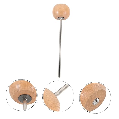 Cabezal de mazo para pedal de bombo de madera miniatura 6