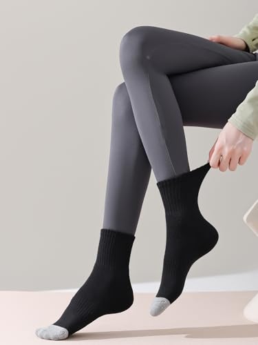 Womens Athletic Ankle Socks Thick Cotton Running Socks Moisture Wicking Sock3