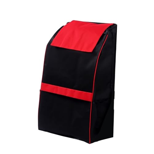 Borsa portaoggetti impermeabile in tessuto Oxford, carrello portatile per viaggi, campeggio, generi alimentari e picnic, borsa per la spesa versatile con tasche laterali per una facile organizzazione