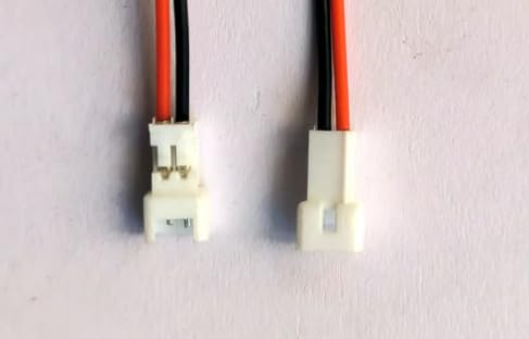 JST PH2.0 2 Pin Cable with Male Header(Pack of -5)