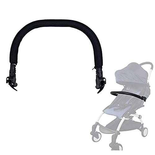 Barra de protección universal para cochecito de bebé, barra de seguridad para cochecito de bebé, carrito de bebé, mango de agarre antigolpes, manillar ajustable, silla de paseo, accesorios para Baby