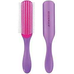 Denman D3 Original Curl Definer & Styler, Curly Hair Brush for Women & Men – 7 Row Detangling & Curl Defining Brush for Smooth Defined Curls - a precision Styling Brush for straight hair