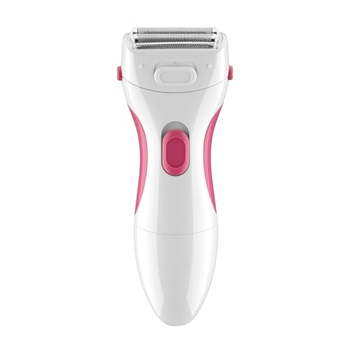 Conair Body and Facial Hair Removal for Women, Cordless Electric Dual Foil Shaver & Trimmer, Perfect for Face, Ear/Nose, Eyebrows, Legs, and Bikini Lines
