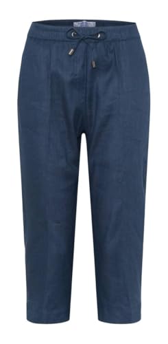 Raphaela by Brax Philippa Capri-Braga de Esmoquin elástica Pantalones, Azul Marino, 29W x 32L para Mujer