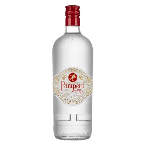 Pampero Blanco Rum 100 cl – Weißer Rum, in Ex-Scotch Fässern gereift, 37,5% Vol.