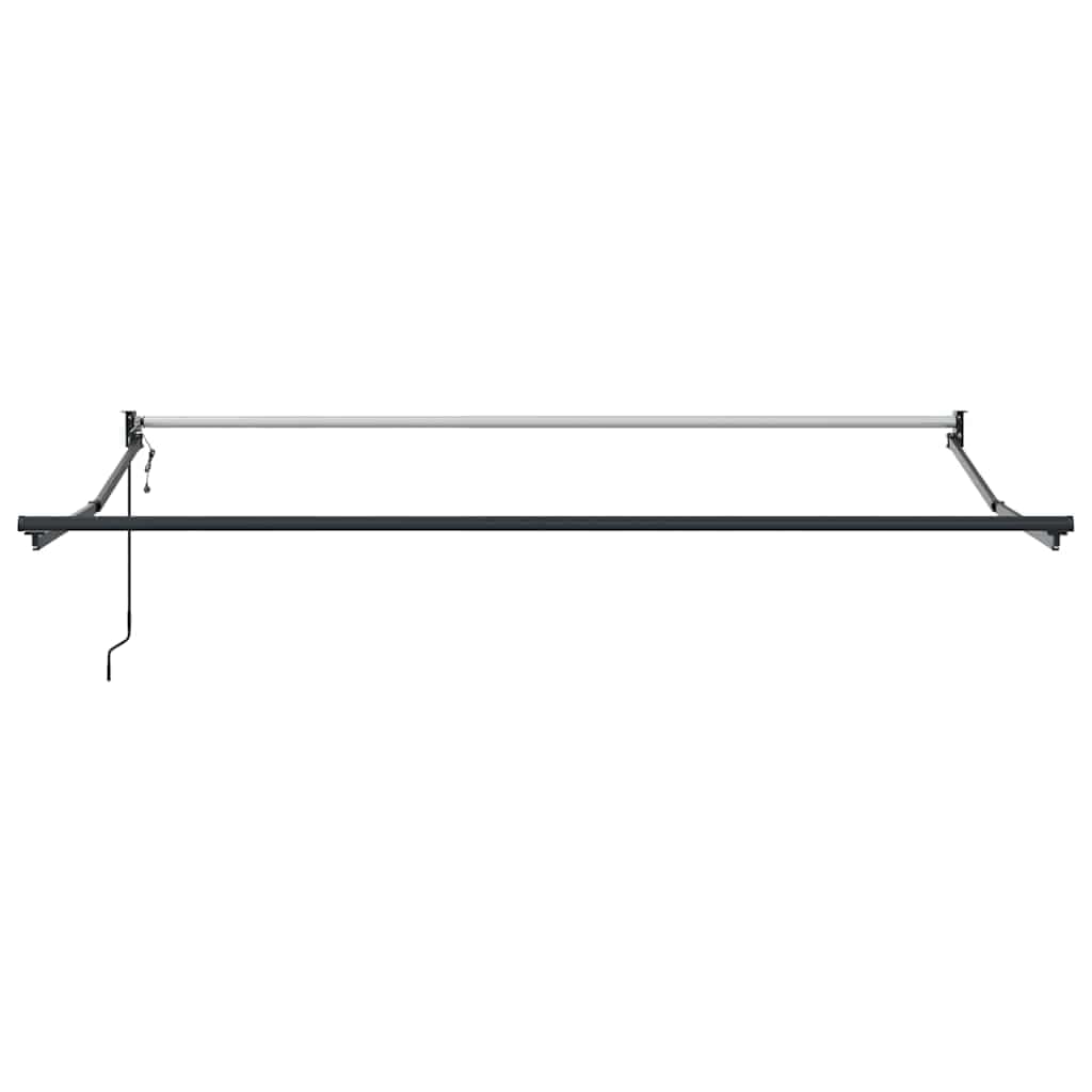 Toldo extensible con brazo articulado, 350 x 250 cm, poliéster y metal, protección UV, resistente a la intemperie, impermeable, para balcón, terraza, jardín, con manivela y mando a distancia