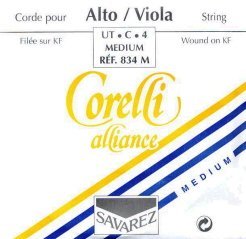 CUERDA VIOLA - Savarez (Corelli Alliance 834M) (Tungsteno) 4 Medium Viola 4/4