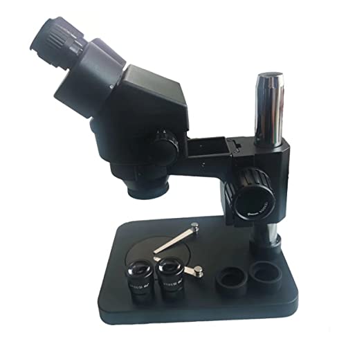 顕微鏡キット 3.5X-90X 双眼顕微鏡連続ズーム双眼実体顕微鏡電話修理ポータブルテーブルはんだ Microscopio 顕微鏡レンズアダプター(7X-45X-01)