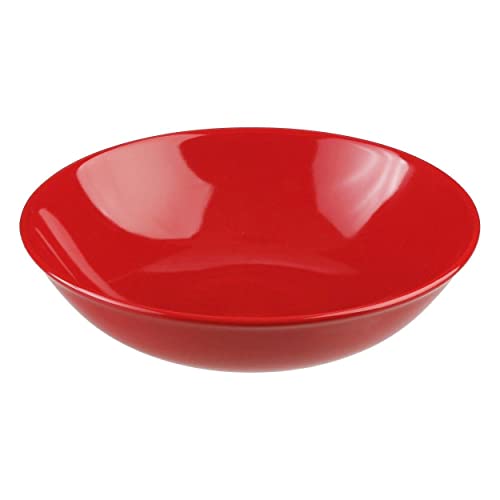 Juego DE 4 Platos HONDOS Granate 22 CM