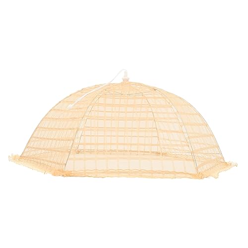 PRETYZOOM Outdoor Food Covers Mesh Food Tent Dinner Table Cover Easy to Use for Freshness Preservation