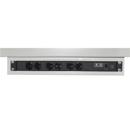 Sovella14-9114932 Under Surface Power Rail, 6 Outlet, Surge