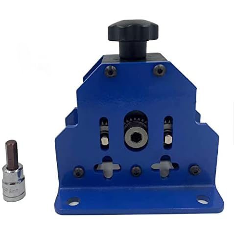 ALMHS Adjustable 3/16 to 1/4 Inch Bench Clamp Rods and Tube Pipes Straightener Straightening Machine Cover