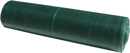 Geotextil, Unkrautvlies, Bodenbelag aus PP-Gewebe für den Garten zur Verwendung auf Terrassen, in Gärten und Blumenbeeten, Bodenbelagsmembran für die Landschaftsgestaltung (Größe: