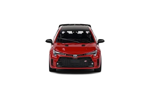 Modelo a escala Diecast Toyota Corolla GR 1:43 Rojo miniatura 2