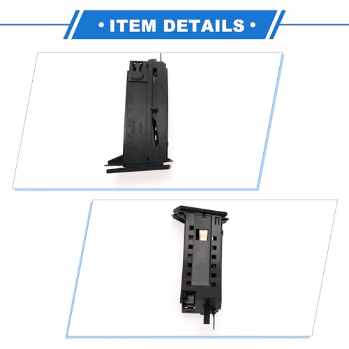 Portavasos compatible BMW X3 E83 03-06 negro izquierdo miniatura 5