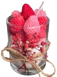 Strawberry and Blackberry Shape Scented Soy Wax Candle | Scented Candles for Home | 10.93 oz/310 g. 50-60 Hour Burn, Essential Oils All Natural Soy Candles Gifts for Women, Aromatherapy Candle with Decorative Glass Gift Box | Valentines Day Gifts, Birthday Gifts, Mother's Day Gifts Thanksgiving Days Gifts |Cute Decorative Vanilla Scented Candles, Perfect for Festival Wedding Props and House-Warming Party and Christmas Gifts