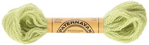 Paternayan 54-653 Persian Yarn, 8-Yard, Olive Green Light