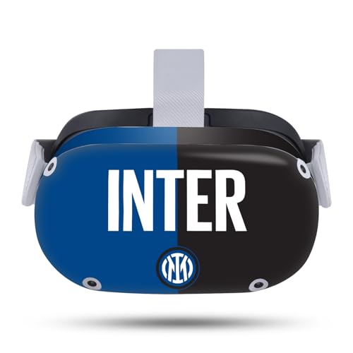 Head Case Designs Officially Licensed Inter Milan Inter Milano Logo Badge Vinyl Sticker Skin Decal Cover Compatible with Meta Quest 2