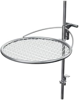 Outpost Grill 19 - Campfire Grill- Breeo X Series Accessory - Stainless Steel, Durable, USA Made - Campfire Grate - Camping Cooking Rack - Fire Pit Accessories