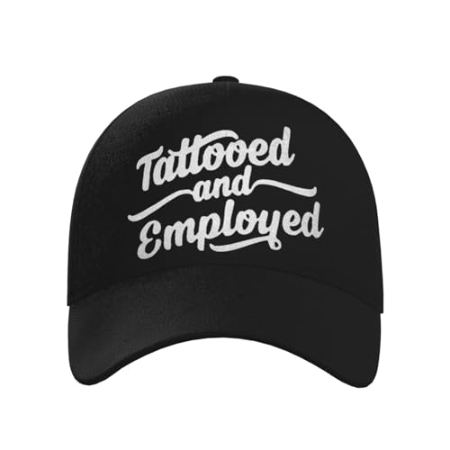 Tattooed and Employed Baseball Hats for Men and Women - Classic Adjustable Hats2