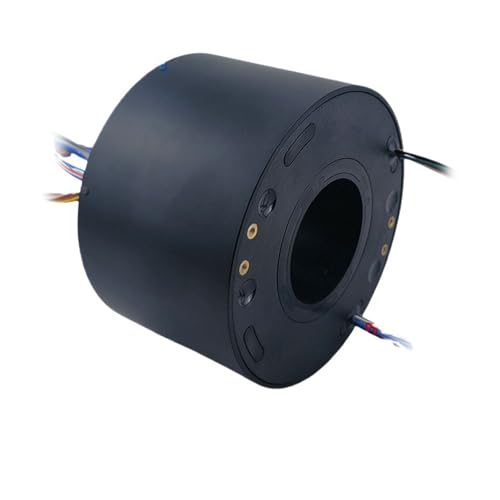 Anillo colector de rotación eléctrica 360 con orificio pasante para 20A 3
