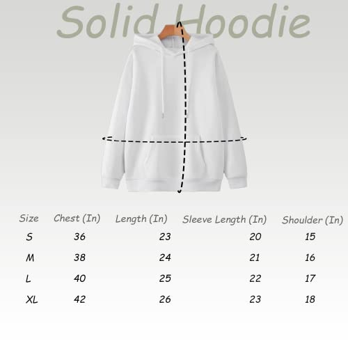 Image of Women's Fleece Plain Hoodie