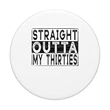 Zoom IMG-2 straight outta my thirties maglietta