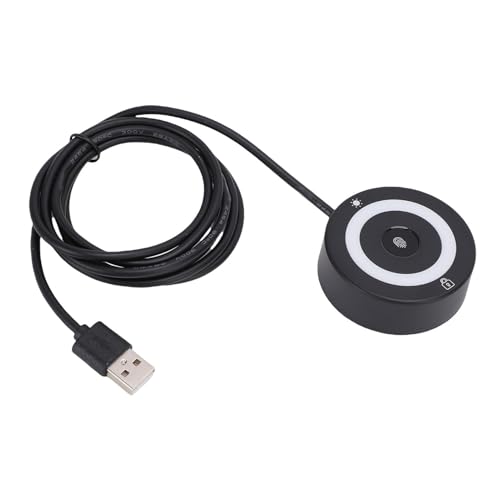 Lector huellas dactilares USB Windows Hello escáner portátil PC cable 1.5m LiebeWH 5