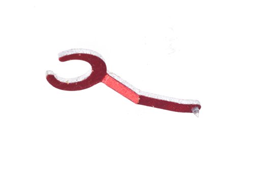 TOPKAUFMUNICH Puntina per giradischi Zodnya di Lesa, Rosso, Analogico