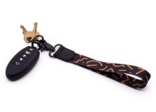Image of POCKT Keychain Wristlet for Women and Men, Cute Wrist Lanyard for Keys, Short Key Chain Strap for Car Keys, Wallet, ID Badge & Phone | Veda