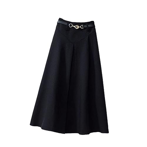 スカート high-waist belt jumper skirt / eaphi eaphi high waist belt jumper skirt