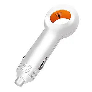 ATORSE Mini Vehicle Air Purifier Car Negative Lonic Filtrar Air Purifier White