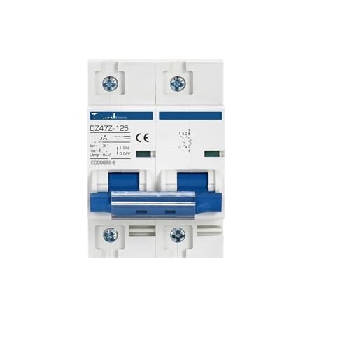 Disjoncteur photovoltaïque DC 1000V 2P 100A contre les courts-circuits et arcs électriques